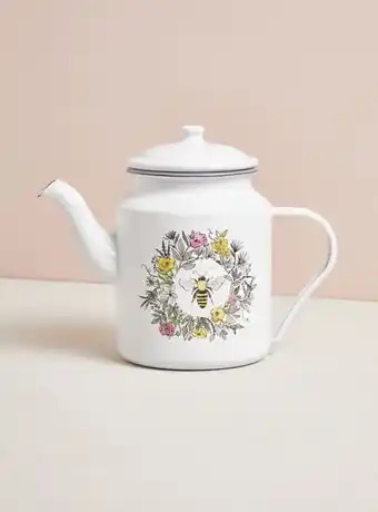 Paris Tetera enlozada abeja oferta