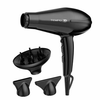 Lider Secador de Pelo Tempo 3D Therapy Black oferta