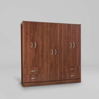 Lider Clóset Maipo 6 Puertas 4 Cajones Cerezo oferta
