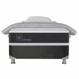 Lider Box Spring Ortopedic B5 Black 1 Plaza + Almohada + Plumón oferta