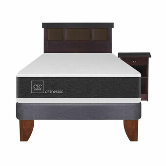 Lider Cama Europea Ortopedic 1.5 Plazas + Set New Dublin Chocolate oferta