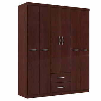 Lider Clóset Charm New 6 Puertas Caoba oferta