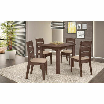 Lider Comedor Monique 4S Chocolate oferta
