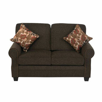 Lider Sofá Florida 2 Cuerpos Chocolate oferta