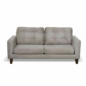Lider Sofa Napoles 3C Tela Velvet Gris oferta