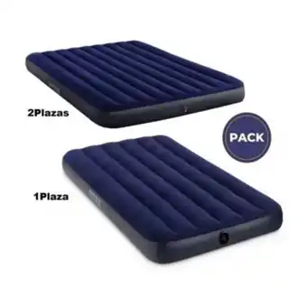 Linio Set colchón inflable 2plazas colchón 15plaza camas inflable oferta
