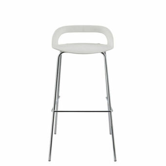 Lider Taburete Otto Blanco Base Cromada oferta