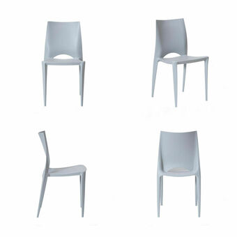 Lider Pack 4 Sillas Pismo Gris oferta