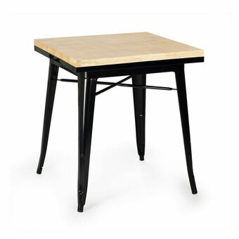 Lider Mesa Tolix 80x80 Madera Nat Negro oferta