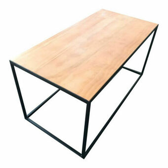 Mesa Cubo 100x50 Negro Mad Pino Cerezo