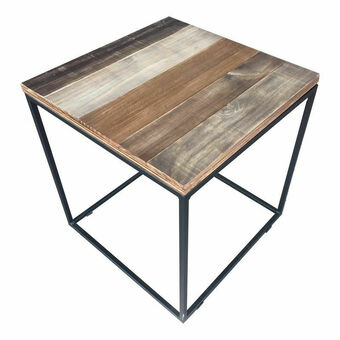 Lider Mesa Cubo 50x50 Madera Pradera Amarillo oferta