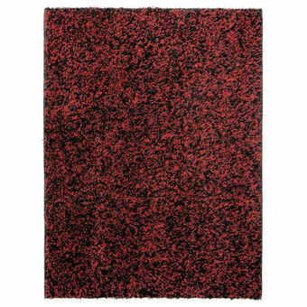 Lider Alfombra Shaggy Bicolor 150x200 Red Black oferta