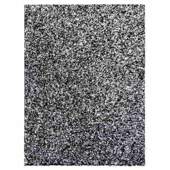 Lider Alfombra Shaggy Bicolor 150x200 Black Gray oferta