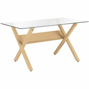 Lider Mesa de Comedor Medlock Café Claro oferta