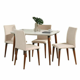 Lider Juego de Comedor 4 Sillas Camile oferta