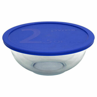Bowl de Vidrio con Tapa Prepware 2.4 litros