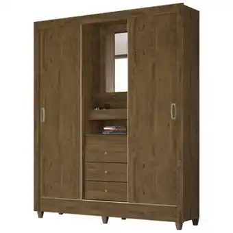 Linio Clóset 3 cajones 2 puertas 164x204x47 cm oferta