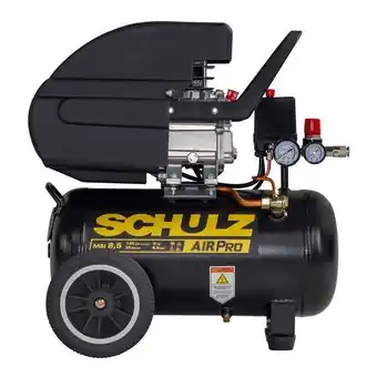 Paris Compresor de aire eléctrico portátil schulz msi 8,5/25. 2hp 25 litros. oferta