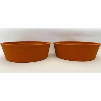 Lider Set de 2 Maceteros Arena Suculenta Naranja oferta