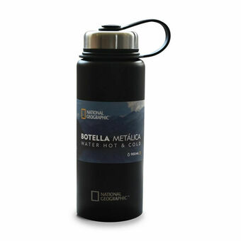 Lider Botella 900ML y Tapa Metálica Negro oferta