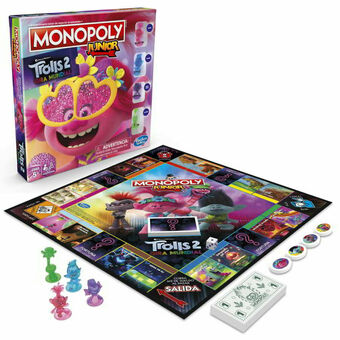 Lider Juego Monopoly junior Trolls oferta