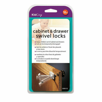 Lider Set 12 Protectores de Apertura para Puertas y Cajones Color Blanco oferta