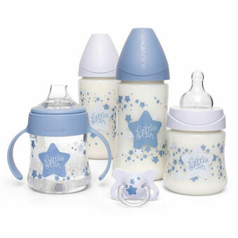 My First Set Mamaderas y Chupete Azul