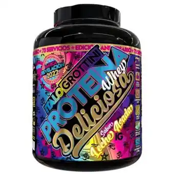Linio Proteina whey deliciosa - 5 libras leche asada oferta