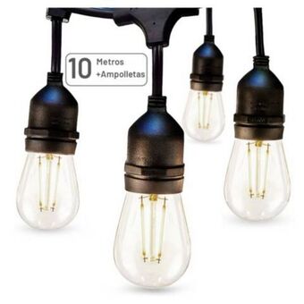 Linio Guirnalda luces led 10 metros unible exterior +10 ampolletas oferta
