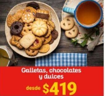 Santa Isabel Galletas Chocolates y Dulces oferta