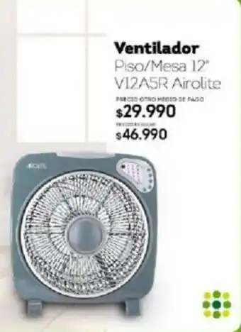 Tottus Ventilador Piso/Mesa 12" oferta