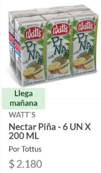 Nectar Piña - 6 un x 200ml