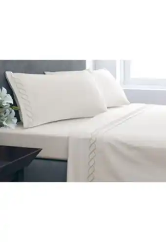 Falabella Juego de sabanas 2 plazas 210 hilos bordadas doral oferta