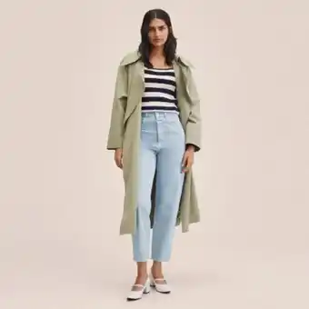 Falabella Mango jeans mom tiro alto mujer oferta