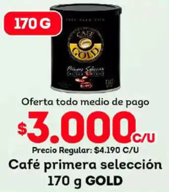 Tottus Café Primera Selección 170g GOLD oferta