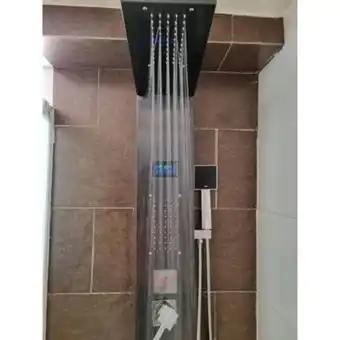 Linio Columna de ducha con panel digital de temperatura oferta