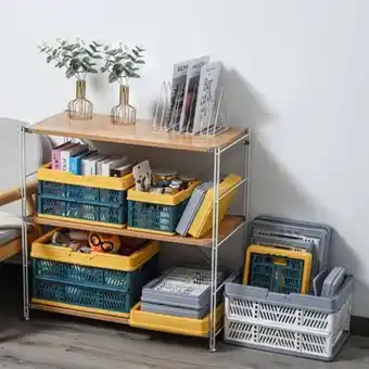 Linio Cestas organizadoras plegables almacenamiento hogar camping oferta
