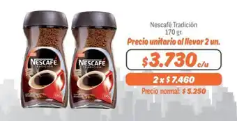 Mayorista 10 Nescafé Tradición 170g oferta