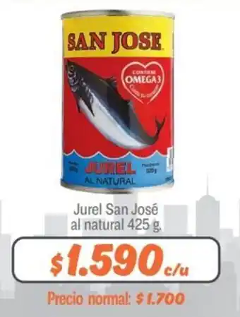 Mayorista 10 Jurel San Jose al natural 425g oferta