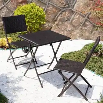 Linio Juego balcón pleg 3 piezas cambridge oferta