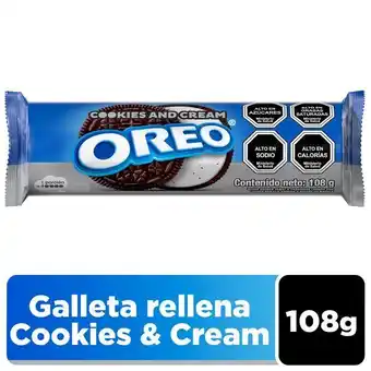 Santa Isabel Galletas dulces oreo cookies and cream 108 g oferta