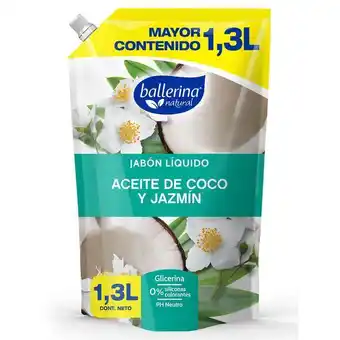 Santa Isabel Jabón líquido ballerina coco jazmín 1.3 l oferta