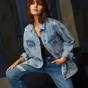 Falabella Americanino chaqueta jeans mujer oferta