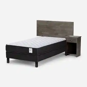 Rosen Cama wave 1 plaza + muebles tabor oferta