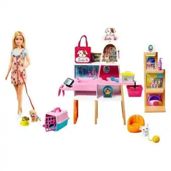 Linio Barbie muñeca tienda para mascotas oferta