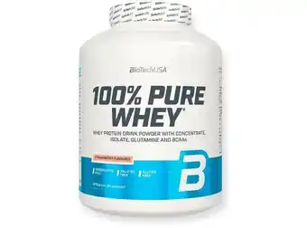 100% pure whey - biotech usa - 81 servicios - frutilla