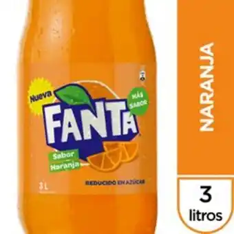 Unimarc Bebida fanta desechable 3 l oferta