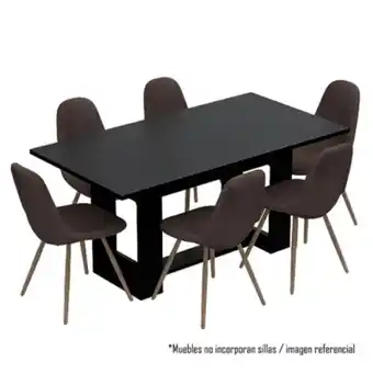 Falabella Mesa de comedor 6 sillas oferta