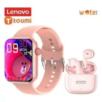 Falabella Lenovo lp40 pro de tws y toumi watch reloj inteligente-rosa oferta