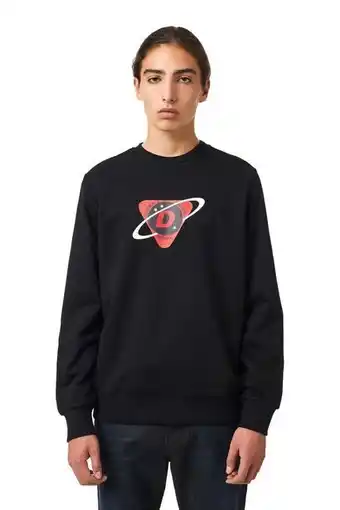 Poleron diesel s girk k23 sweat shirt 9xx negro